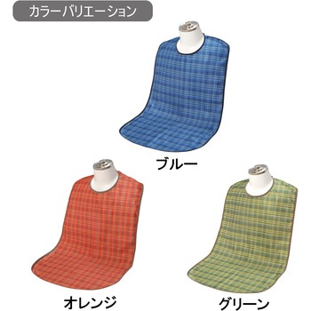 ソフラピレンエプロン チェック2WAYタイプ 竹虎