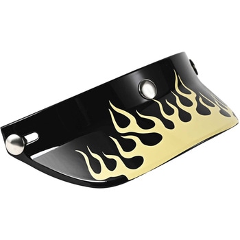 Duckhill Peak Visor バイク用バイザー ファイアホワイト RIDEZ(ライズ)