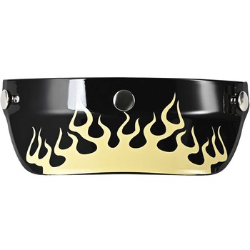 Duckhill Peak Visor バイク用バイザー ファイアホワイト RIDEZ(ライズ)