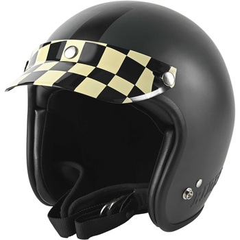 Duckhill Peak Visor バイク用バイザー チェッカー RIDEZ(ライズ)