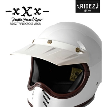 バイク ロングバイザー トリプルクロス RIDEZ(ライズ)