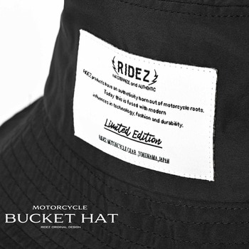 RIDEZ バケットハット コンパクト収納RC13 RIDEZ(ライズ)