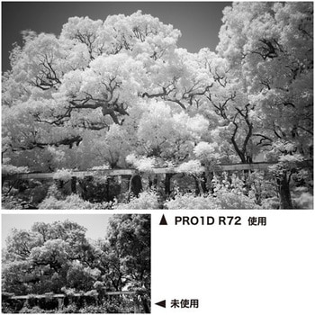 黒白用(赤外撮影)レンズフィルター PRO1D R72 N Kenko(ケンコートキナー)