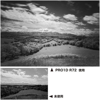 黒白用(赤外撮影)レンズフィルター PRO1D R72 N Kenko(ケンコートキナー)