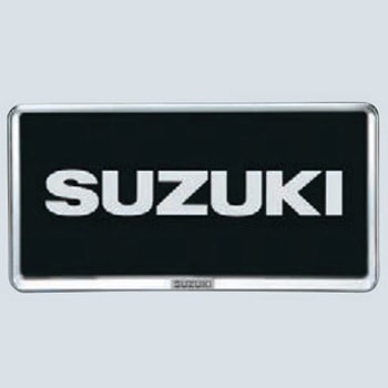 スズキ純正 ナンバープレートトリム スズキ