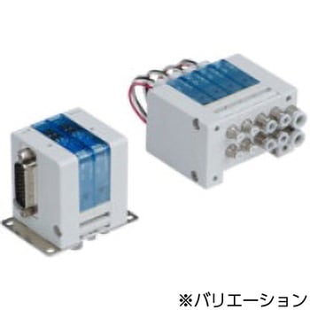 3ポートソレノイドバルブ V100 マニホールド - SMC