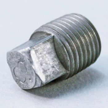 プラグ 鉄製管継手 (黒) 桑名金属工業