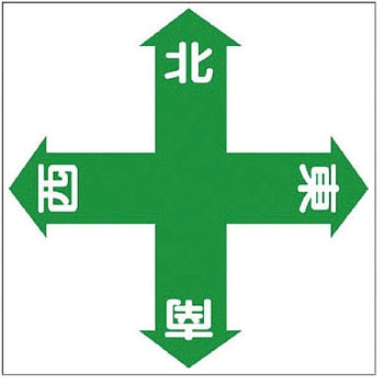 床貼り用シート標識 ユニット