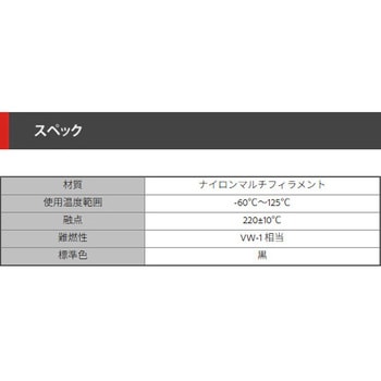 後入れ可能 油圧ホース用保護チューブ デンカエレクトロン