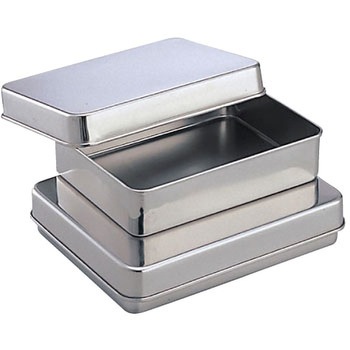 深型ステンレスバット(フタ付) - 片桐医科工業