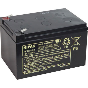 産業用 小形制御弁式鉛蓄電池 ハイパック HFシリーズ(高率放電タイプ) HITACHI