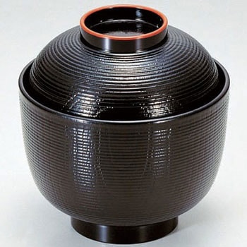 千筋ケヤキ小吸椀 若泉漆器