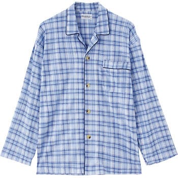 38802-02 紳士介護腰開きパジャマ 1枚 ケアファッション 【通販サイト