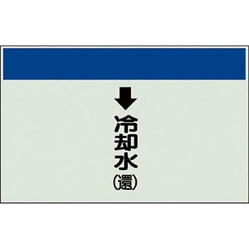 配管識別シート 空調関係(縦管用) ユニット