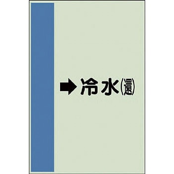 配管識別シート 空調関係(横管用) ユニット