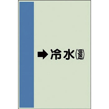 配管識別シート 空調関係(横管用) ユニット