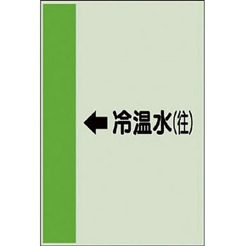 配管識別シート 空調関係(横管用) ユニット