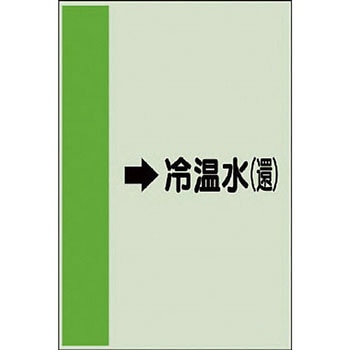 配管識別シート 空調関係(横管用) ユニット