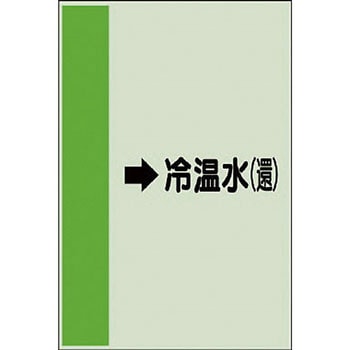 配管識別シート 空調関係(横管用) ユニット