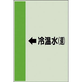 配管識別シート 空調関係(横管用) ユニット