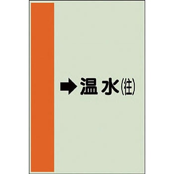 配管識別シート 空調関係(横管用) ユニット