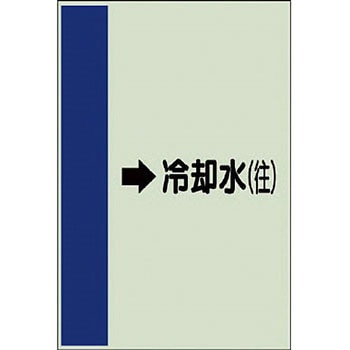 配管識別シート 空調関係(横管用) ユニット