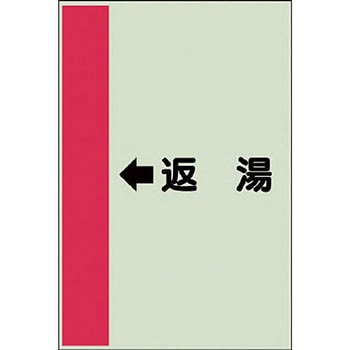配管識別シート 空調関係(横管用) ユニット
