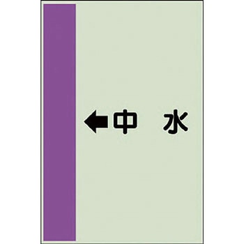 配管識別シート 空調関係(横管用) ユニット