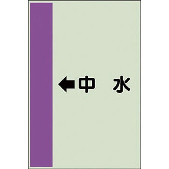 配管識別シート 空調関係(横管用) ユニット