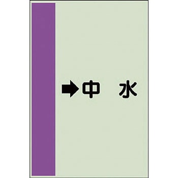 配管識別シート 空調関係(横管用) ユニット