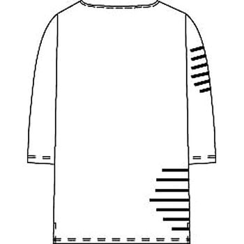 Hm25 C 40 M ボーダーtシャツ七分袖 1枚 Kazen 通販サイトmonotaro