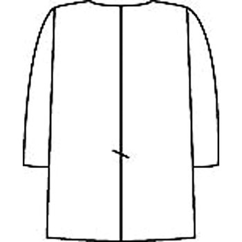 衿なし調理衣七分袖 T65C - KAZEN