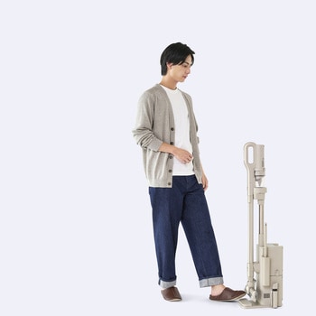 充電式サイクロンスティック掃除機 ゴミ回収ドック付き アイリスオーヤマ