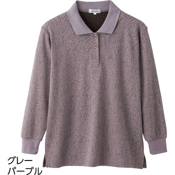 820300 ジャカードポロシャツ - ケアファッション