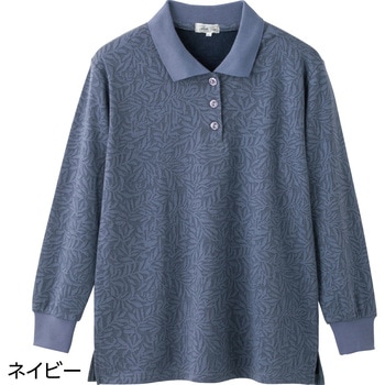 820300 ジャカードポロシャツ - ケアファッション