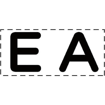 カッティング文字(英字タイプ・ダクト用) ユニット
