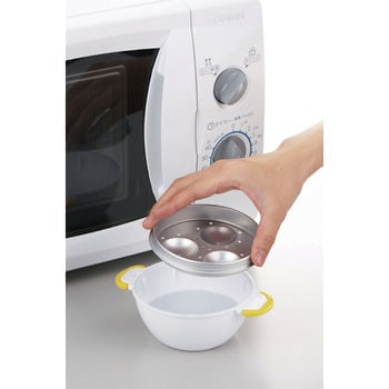 レンジでらくチン!ゆでたまご3個用 和平フレイズ