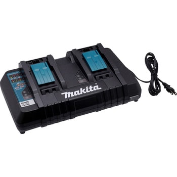 【領収書発行可】★Makita/マキタ 14.4v/18v リチウムイオンバッテリ用2口急速充電器 DC18RD [ITBFZTSLPZ0Y]