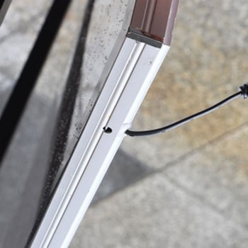 スナップフレーム 屋外用 シルバー A1 角型 グリーンクロス