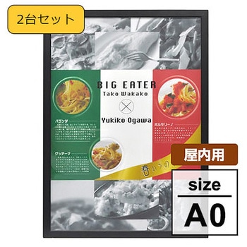 スナップフレーム 屋内用 ブラック グリーンクロス