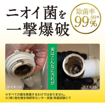 カビトルネード ダイナマイトバブル 排水ホースクリーナー カビトルネード