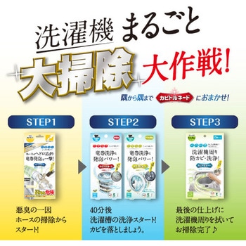 カビトルネード ダイナマイトバブル 排水ホースクリーナー カビトルネード