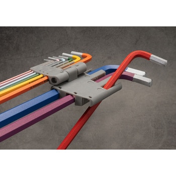 キングトニー マルチカラーL型ボールポイントヘックスレンチ 9pc KING TONY