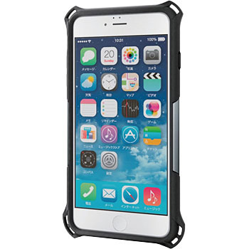 PM-A15LZEROSV iPhone6s Plus/6 Plus用ZEROSHOCKケース 1個 エレコム