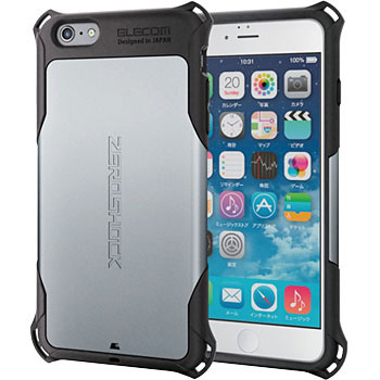 PM-A15LZEROSV iPhone6s Plus/6 Plus用ZEROSHOCKケース 1個 エレコム