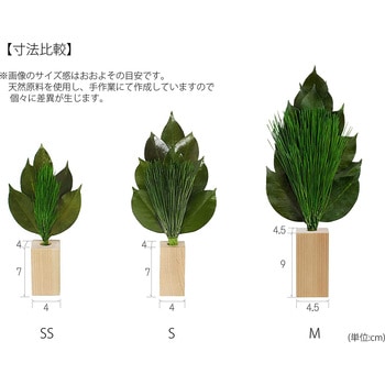 荒神松 榊立てセット A&K