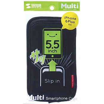 マルチスマートフォンケース(5.5インチ用) サンワサプライ