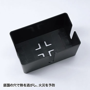 ケーブル&タップ収納ボックス(Sサイズ) サンワサプライ