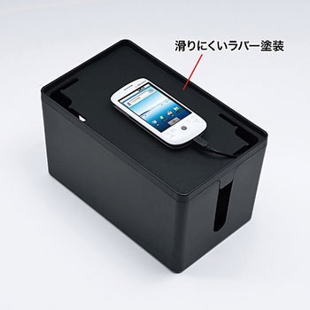 ケーブル&タップ収納ボックス(Sサイズ) サンワサプライ