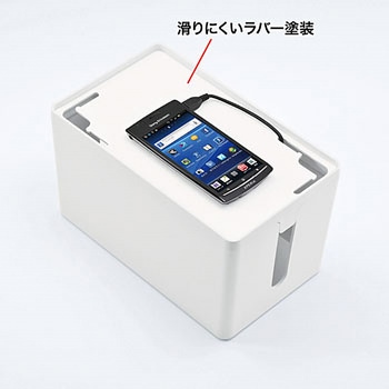 ケーブル&タップ収納ボックス(Sサイズ) サンワサプライ